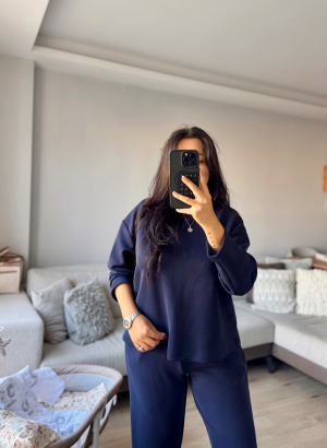 MODAL KUMAŞ RAHAT TAKIM (Lacivert)