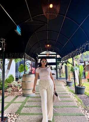 ASTARLI KETEN PANTOLON