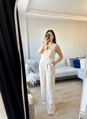 Pileli Palazzo Pantolon