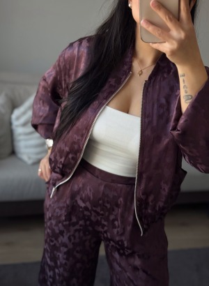 JAKARLI İKİLİ TAKIM (Mürdüm)