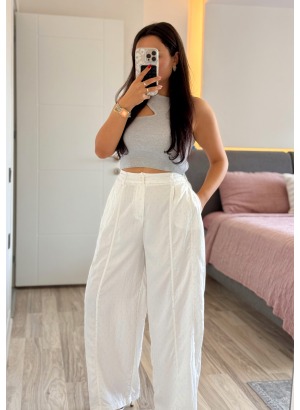 TAŞLI BALON PANTOLON (EKRU)